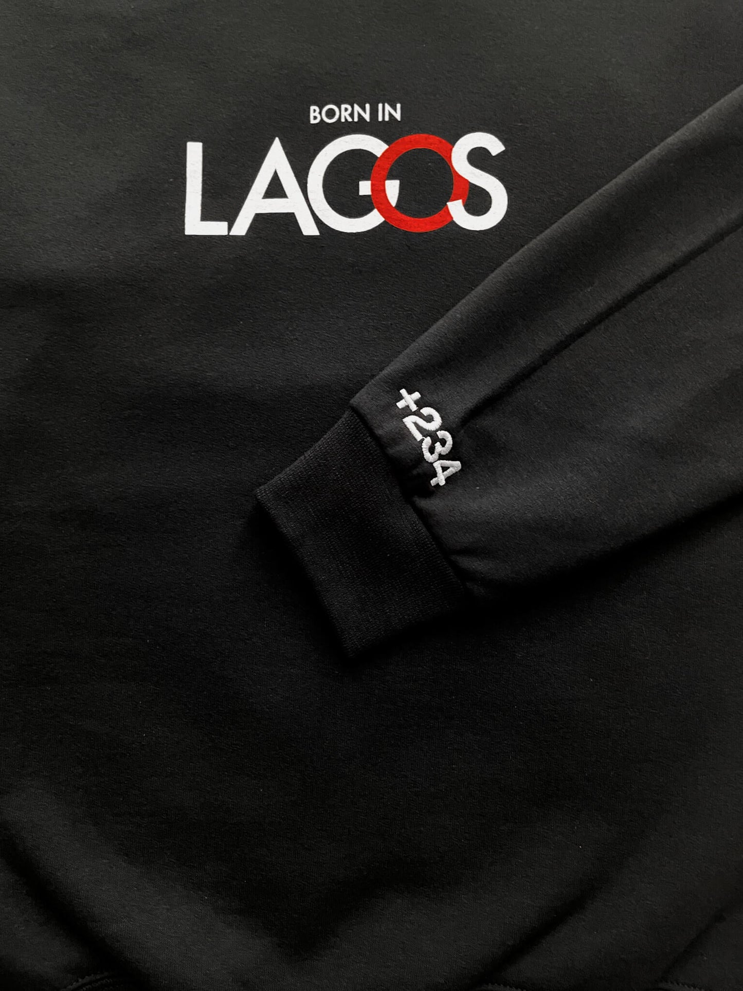 Born in Lagos Sweatshirt - Founder's Edition